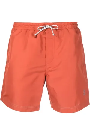 Brunello Cucinelli Elasticated drawstring swim shorts