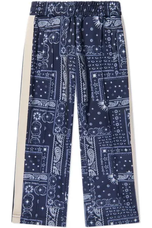 Palm Angels Bandana-print straight-leg trousers