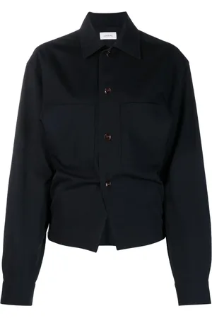 LEMAIRE Balloon-sleeve wool shirt