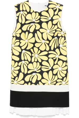 Msgm Floral-print mini dress