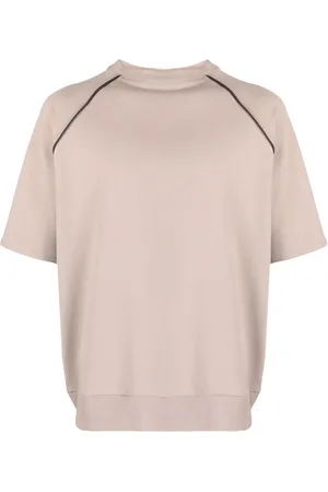 Alchemy Raglan-sleeves cotton-blend T-shirt