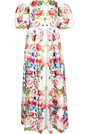 Borgo De Nor Juliet off-shoulder puff-sleeve dress