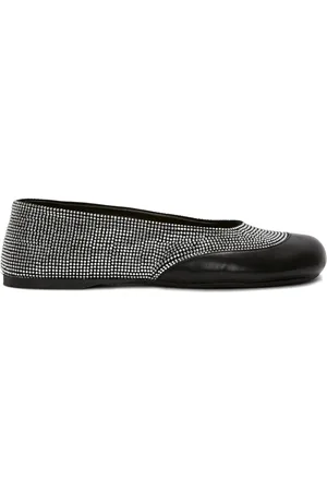 J.W.Anderson Crystal-embellished ballerina flats