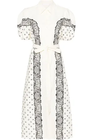 Chloé Bandana-print midi shirt dress