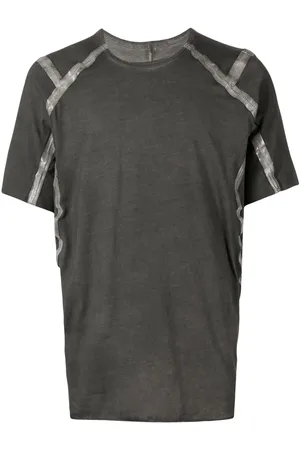 ISAAC SELLAM EXPERIENCE Tape-embellished short-sleeve T-shirt