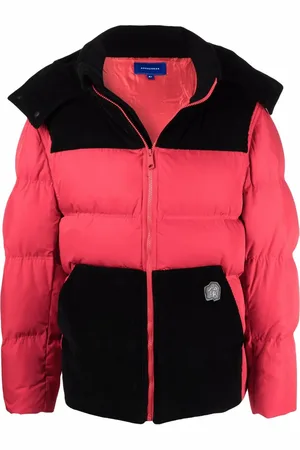 Ader Error Colour-block panelled padded jacket