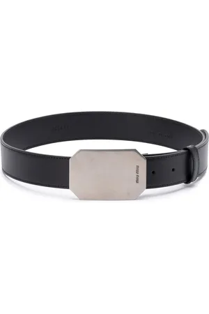 Miu Miu Buckle-fastening leather belt