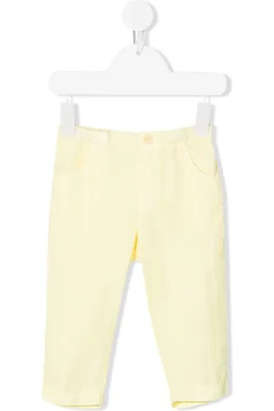SIOLA Straight-leg linen trousers