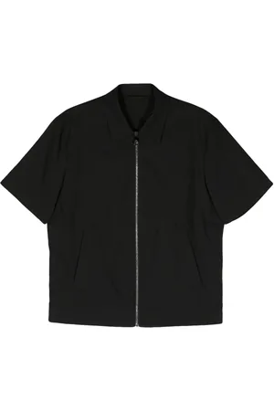 Neil Barrett Zip-up short-sleeve shirt