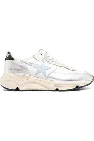Golden Goose Running Sole metallic sneakers