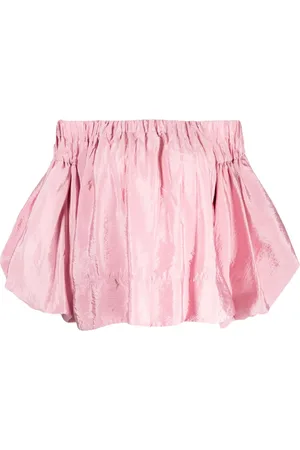 REJINA PYO Carla off-shoulder puff-sleeve blouse