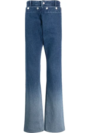 Botter Double-waistband straight-leg jeans