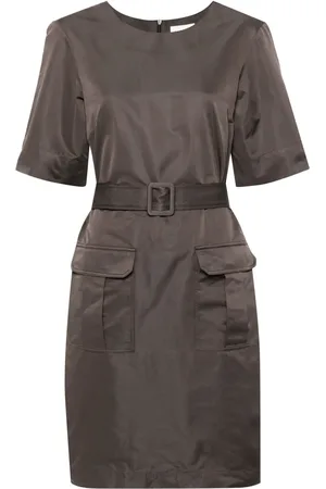 P.A.R.O.S.H. Belted mini dress