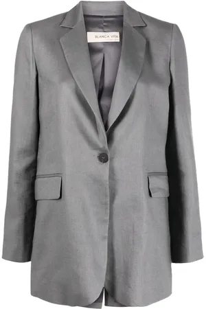 BLANCA Single-breasted long-sleeve blazer