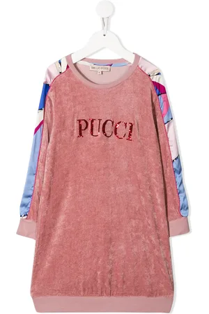 PUCCI Junior Logo sweater dress