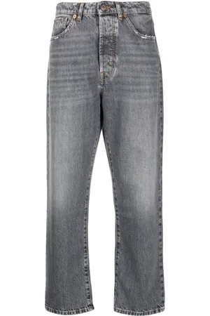 3x1 High-rise cropped boyfriend jeans