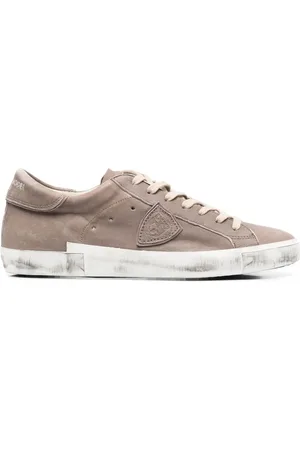 Philippe model Logo-patch low-top sneakers