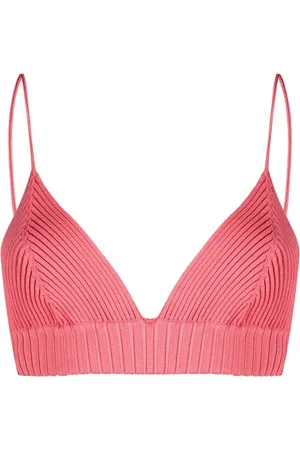 AMBUSH Ribbed-knit slip-on bralette