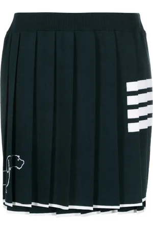 Thom Browne Hector Icon pleated mini skirt
