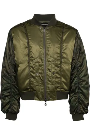 Andersson Bell Mesh-sleeve bomber jacket