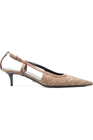 VERSACE Allover-jacquard 65mm pumps