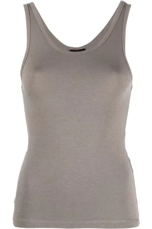 THOM KROM Contrast-stitching top