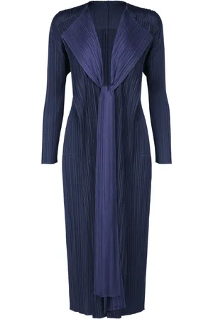 PLEATS PLEASE ISSEY MIYAKE Merry Bicolor coat