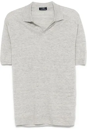BARBA Fine-knit T-shirt
