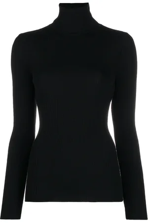 Wolford Roll-neck ribbed jumper