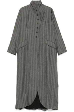 MARC LE BIHAN Striped coat