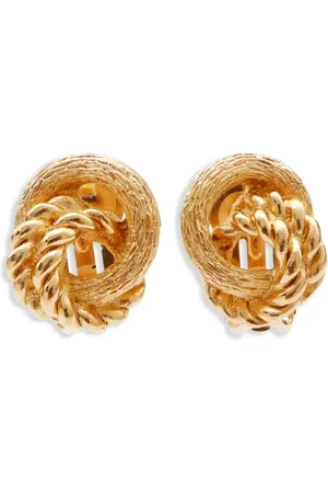 Dior Twist clip-on earrings