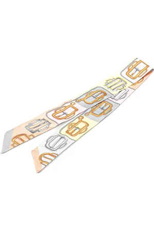 Hermès 20th Century Bouclerie d Attelage Silk Twilly Scarf scarves
