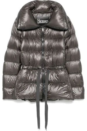 HERNO Drawstring-waist puffer jacket