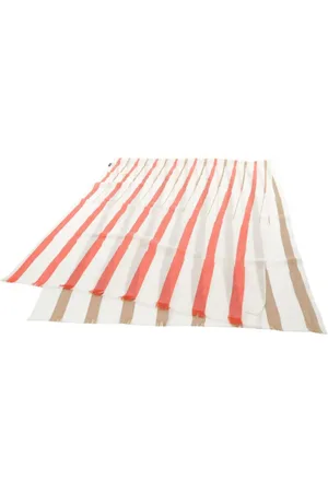 Hermès 2010s striped cashmere scarf