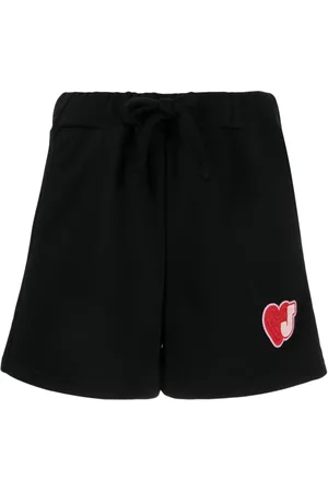 JOSHUA SANDERS Logo-appliqué drawstring shorts