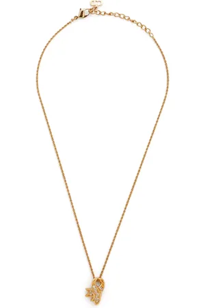 Dior Rhinestone pendant necklace