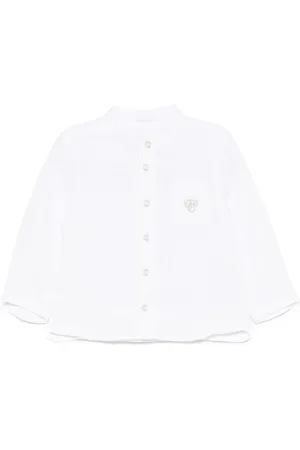 Tartine Et Chocolat Logo-embroidered shirt