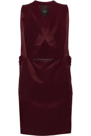 Jean Paul Gaultier 1990s crossover dungaree dress