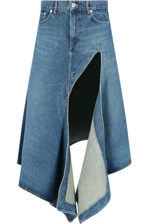 Y / PROJECT Asymmetric maxi skirt