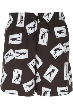 AMIRI Card print swimming shorts