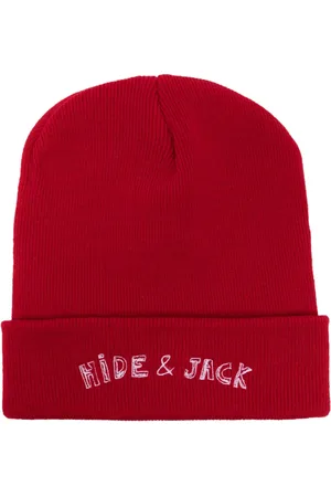 HIDE&JACK Embroidered-logo beanie