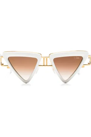 Cazal 679/3 triangle-frame gradient sunglasses