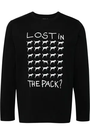 AGNÈS B. Graphic print long-sleeves T-shirt