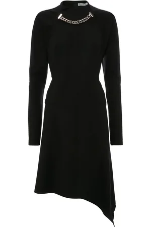 J.W.Anderson Chained asymmetric-hem midi-dress
