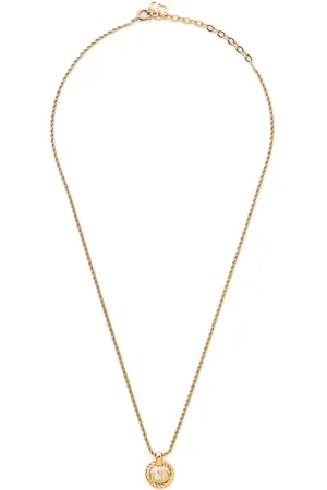 Dior 2000s CD pendant necklace
