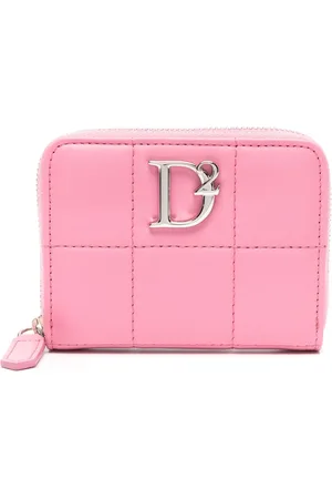 Dsquared2 Logo-plaque quilted wallet