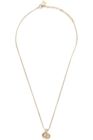 Dior 1990-2000s CD necklace