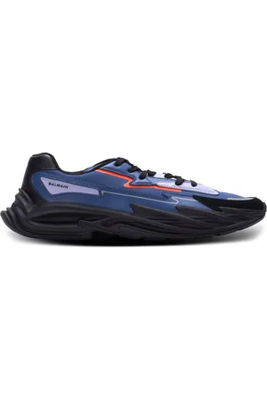 Balmain Run-Row low-top leather sneakers