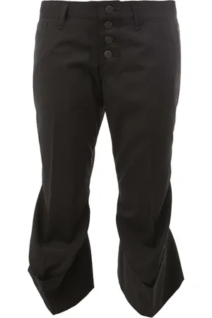 CHRISTOPHER NEMETH Flared hem cropped trousers