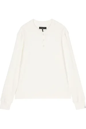 RAG&BONE Waffle-knit long-sleeve T-shirt